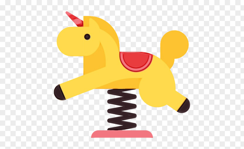 Fictional Character Riding Toy Animal Figure Yellow Clip Art PNG