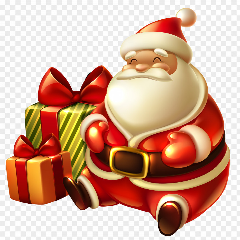 Santa Sleigh Claus Christmas PNG