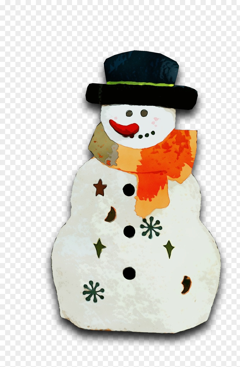 Snowman Wet Ink PNG