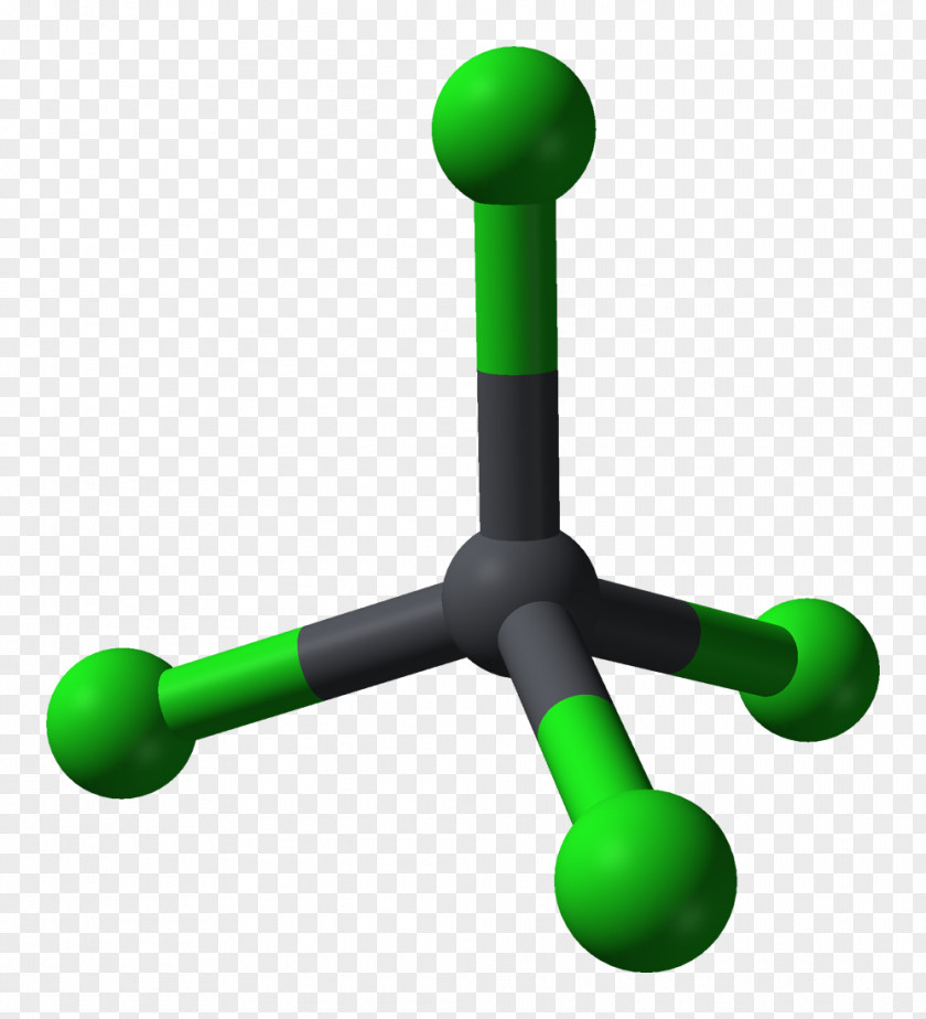 Ball Carbon Tetrachloride Dioxide Molecule Molecular Geometry PNG