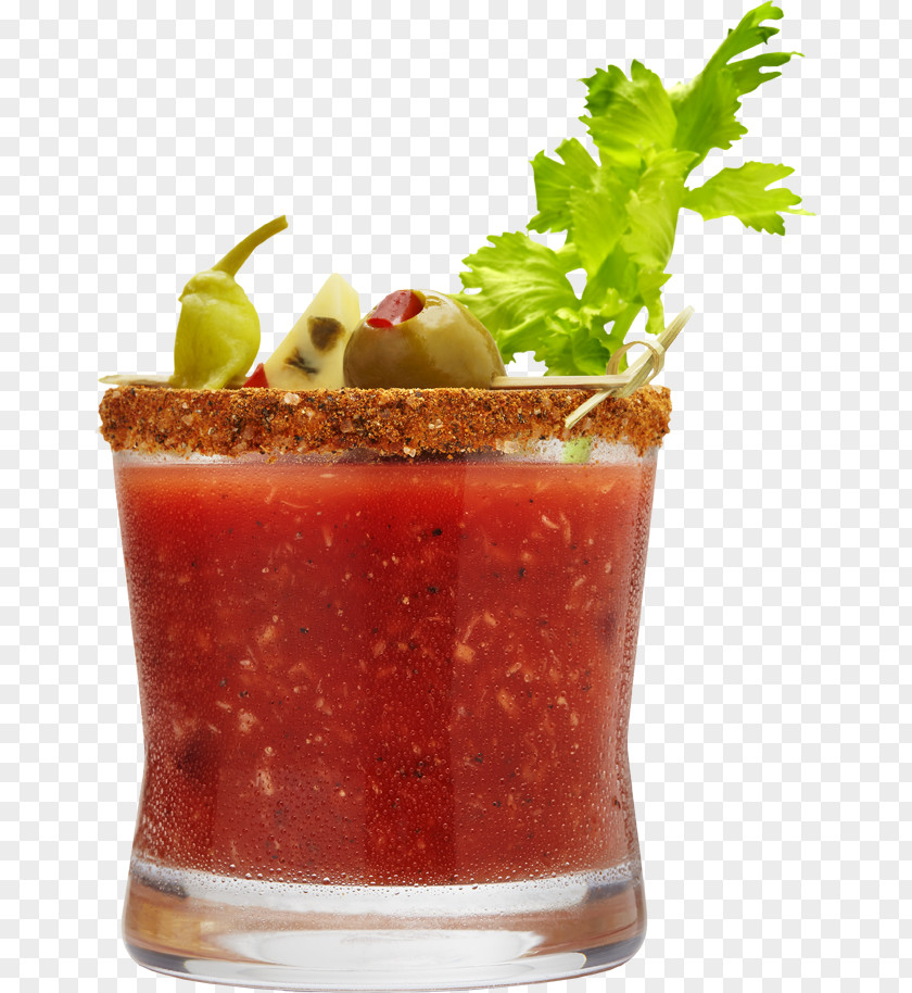 Bloody Mary Cocktail Garnish Three Olives Vodka Juice PNG