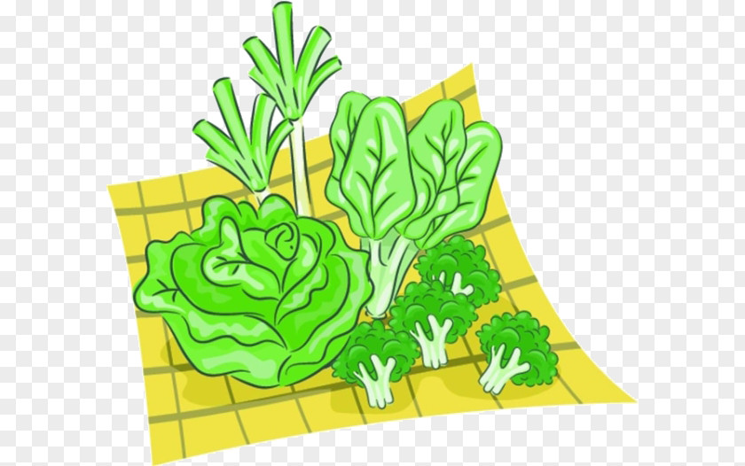 Cartoon Vegetable Material Leaf Royalty-free Clip Art PNG