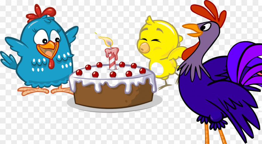 Chicken Rooster Galinha Pintadinha Cake Frosting & Icing PNG