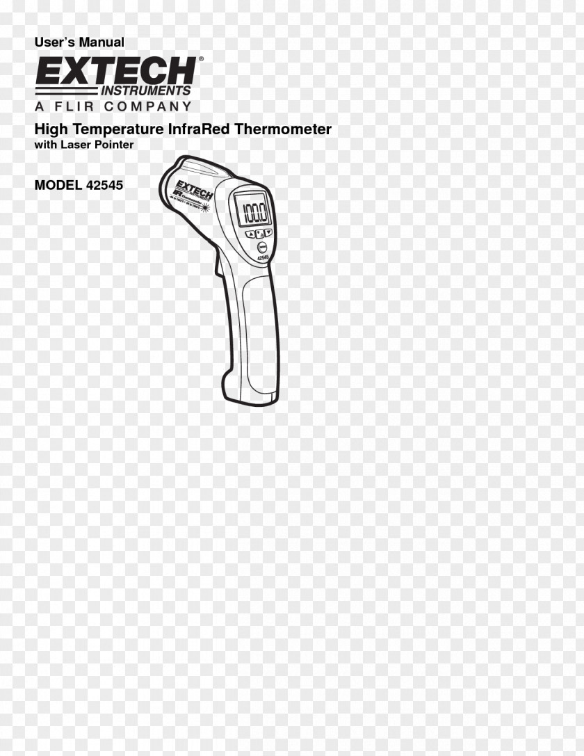 Termometer Infrared Thermometers Indoor–outdoor Thermometer Extech Instruments PNG