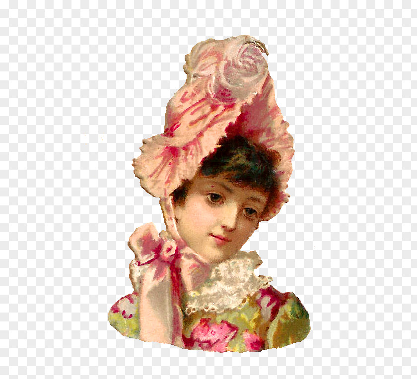 Women Day Floral Hat Headpiece Clip Art PNG