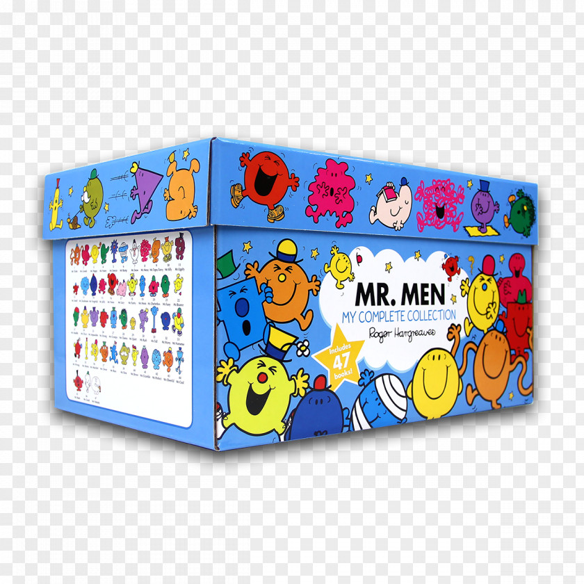 Toy Books Mr. Nobody Men Mr My Complete Collection Box Set Little Miss Christmas Library Bus PNG