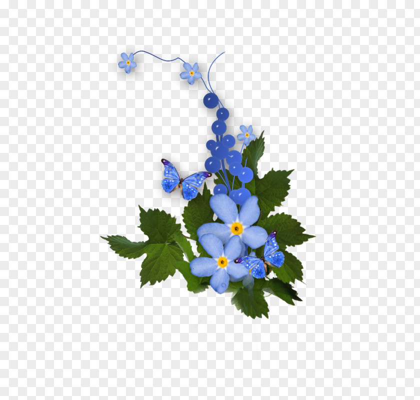 Borage Flowers National Grandparents Day GIF Clip Art PNG
