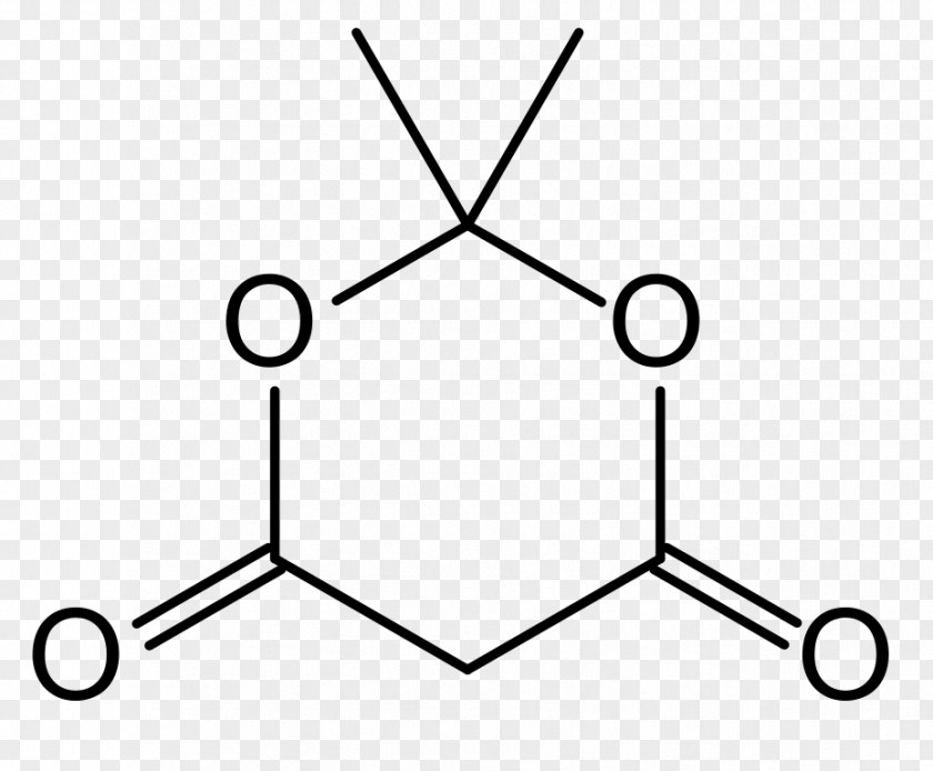 Meldrum's Acid Chemical Compound Molecule Acetic Organic PNG