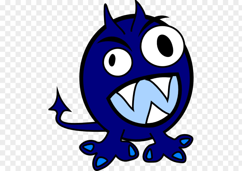 Monster Clipart Drawing Smiley Clip Art PNG