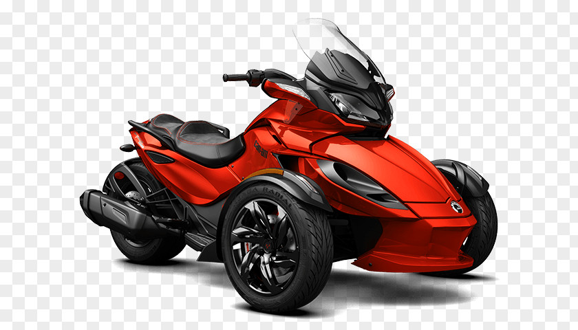 Motorcycle BRP Can-Am Spyder Roadster Motorcycles Honda Brake PNG