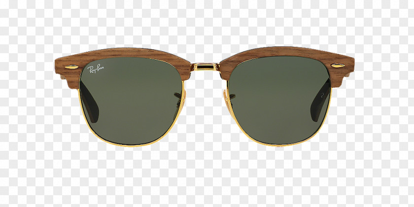 Ray Ban Ray-Ban Clubmaster Classic Oversized Sunglasses Wayfarer PNG