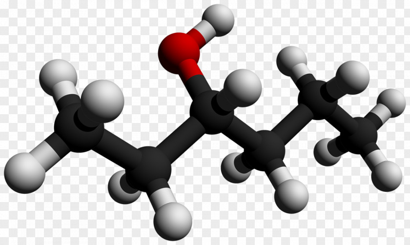 1-Heptanol 3-Heptanol 1-Pentanol 1-Hexanol Molecule PNG