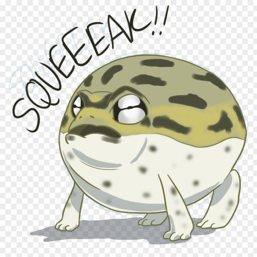 Cartoon Mom Desert Rain Frog Drawing Fan Art PNG