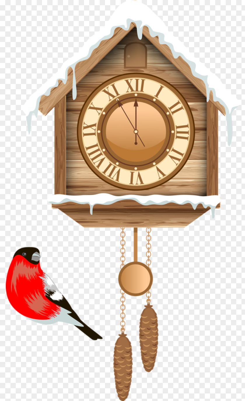 Clock Pendulum Cuckoo Clip Art Christmas PNG