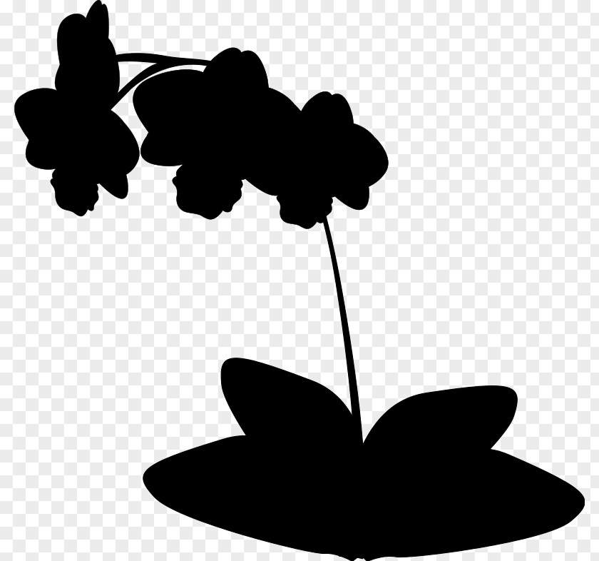 Clip Art Flowering Plant Silhouette Leaf PNG