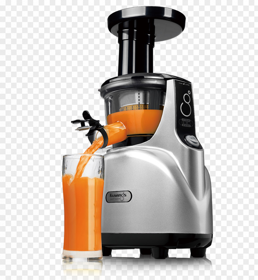 Juice Kuvings C7000s Whole Elite Slow Juicer Silver Masticating PNG