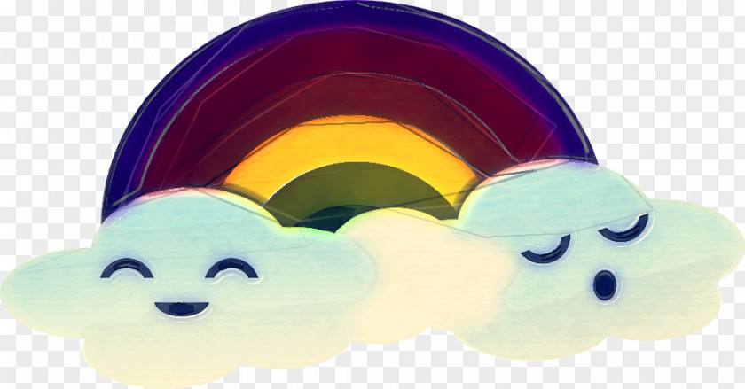 Meteorological Phenomenon Smile Character Created By Cartoon Purple Animal PNG