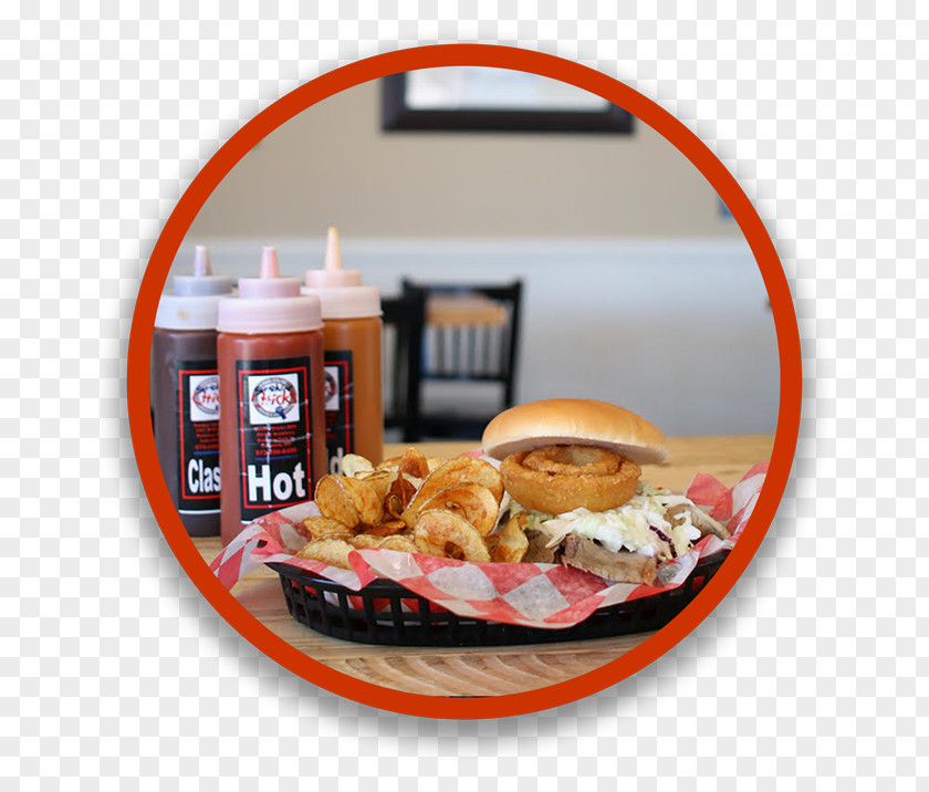 Special Gourmet Barbecue Fast Food Smokin' Chick's BBQ Take-out Menu PNG