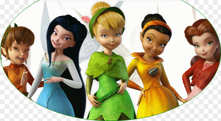 Amigas Tinker Bell Disney Fairies Peter Pan Vidia Silvermist PNG