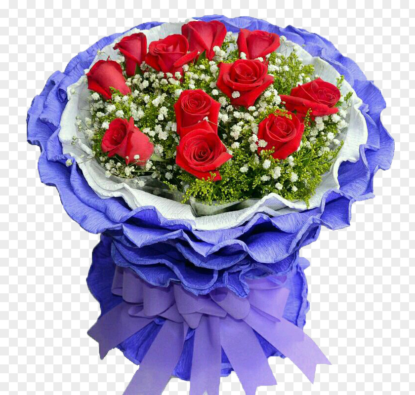 Beautiful Bouquet 情人节玫瑰 Element Beach Rose Flower Valentines Day Tmall PNG