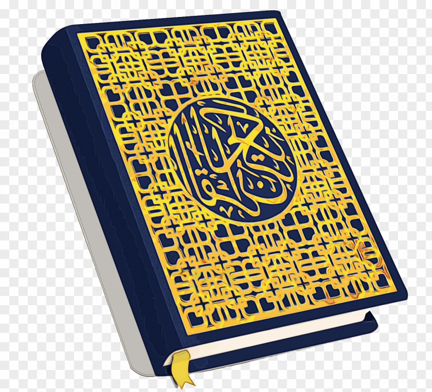 Cartoon Quran / Yellow Technology PNG