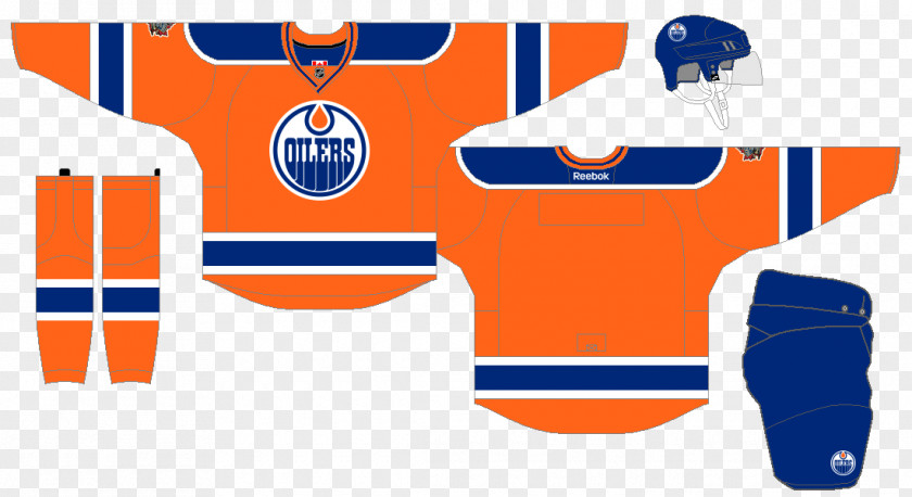 Edmonton Oilers Logo Jersey National Hockey League 2016 Heritage Classic Clip Art PNG