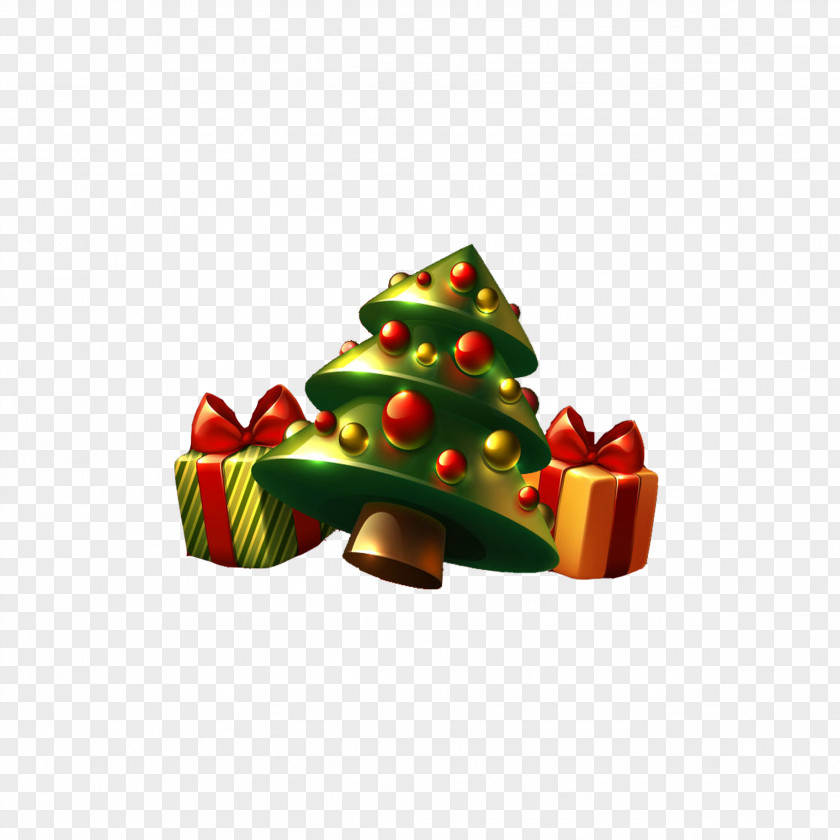 Realistic Christmas Tree Gingerbread House Filhxf3s Clip Art PNG