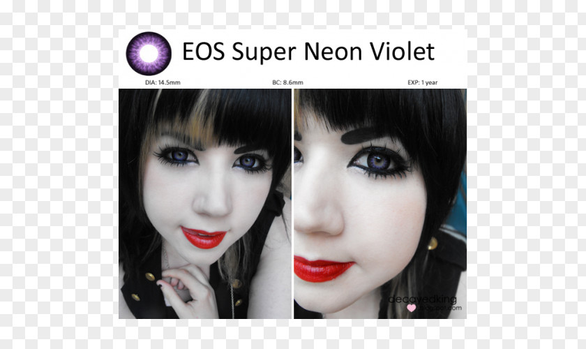 Violet Circle EOS.IO Decentralized Application Blockchain Eyebrow Eye Shadow PNG