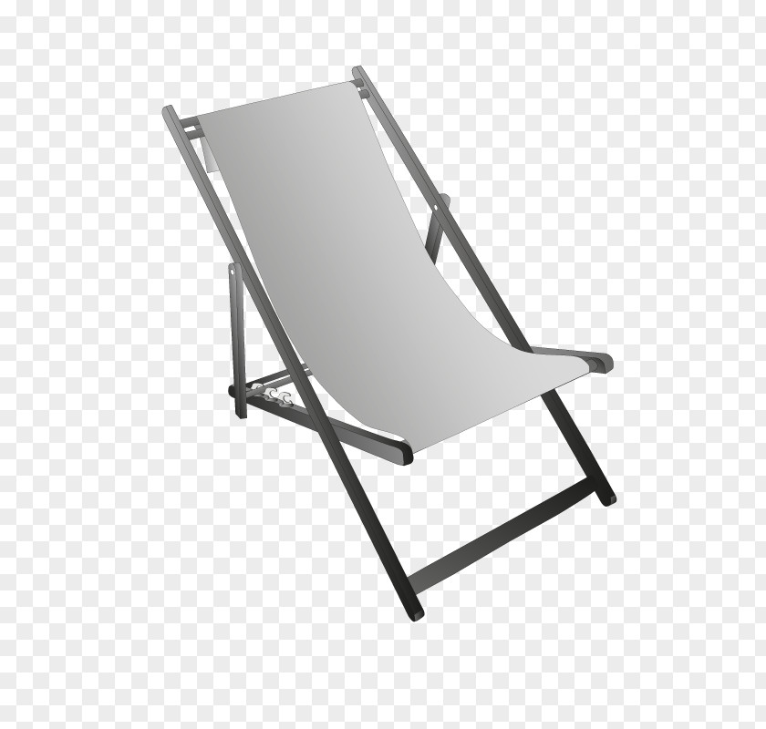 Chair Deckchair Garden Furniture Table PNG