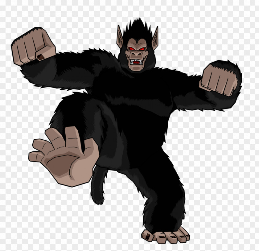Goku Vegeta Gohan Nappa Great Apes PNG