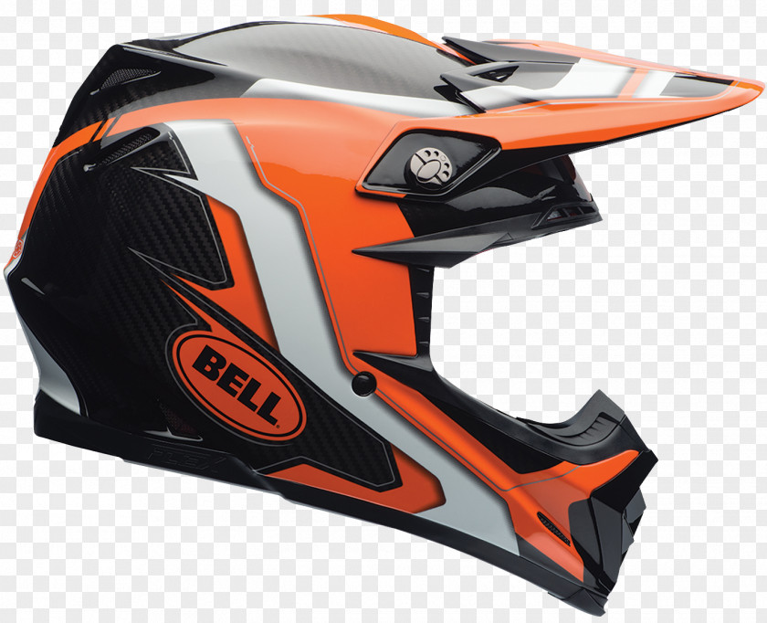 Helmet Motorcycle Bell Sports Motocross PNG