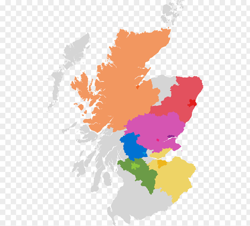 Map Scotland Scottish Independence Referendum, 2014 PNG