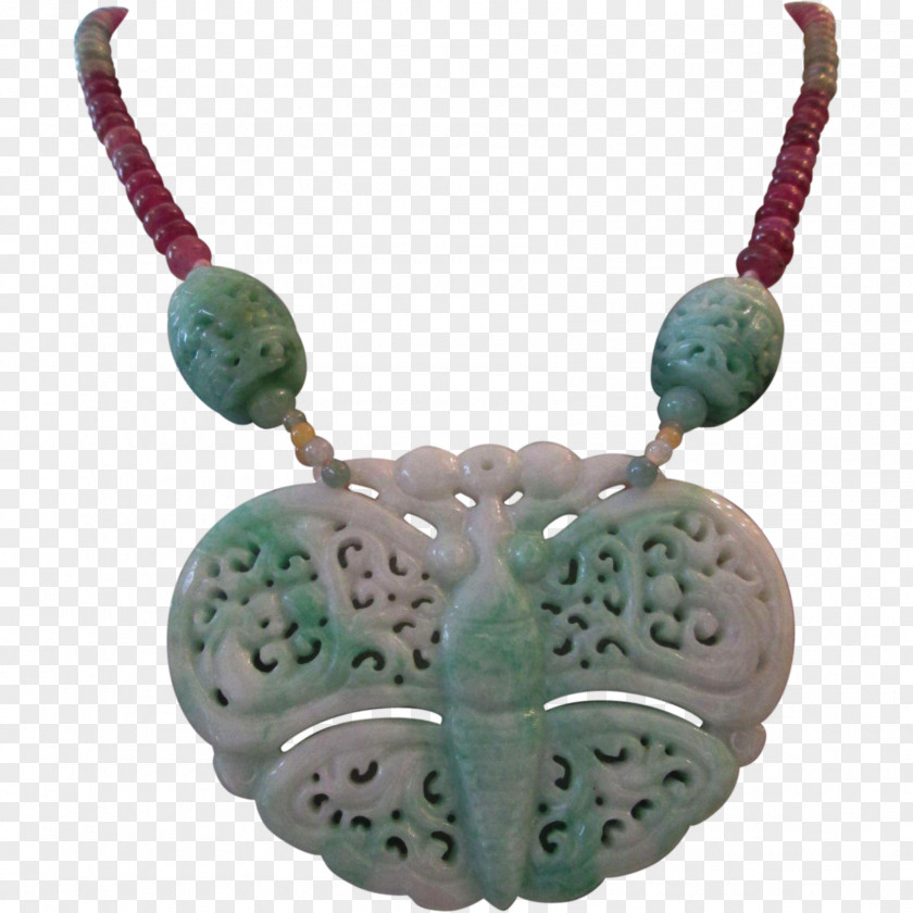 Necklace Turquoise Jade Charms & Pendants PNG