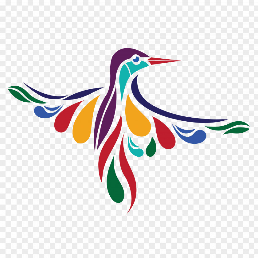 Kingfisher Belted Logo Bird PNG