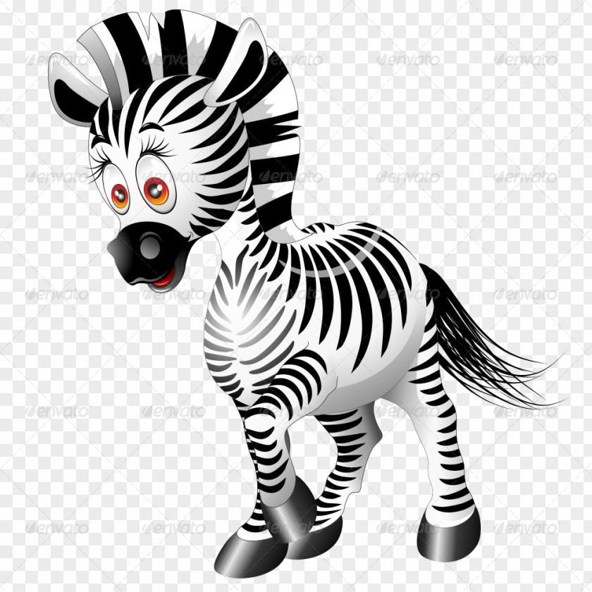 Zebra Horse Lion PNG