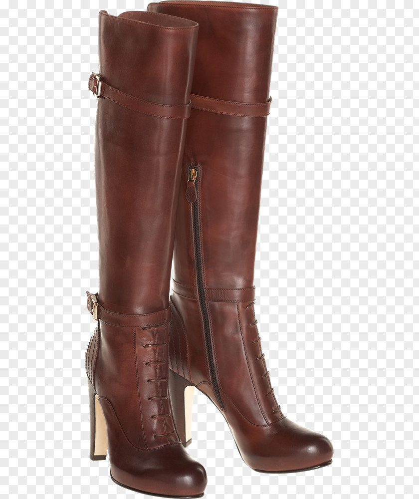 Boot Knee-high High-heeled Shoe PNG