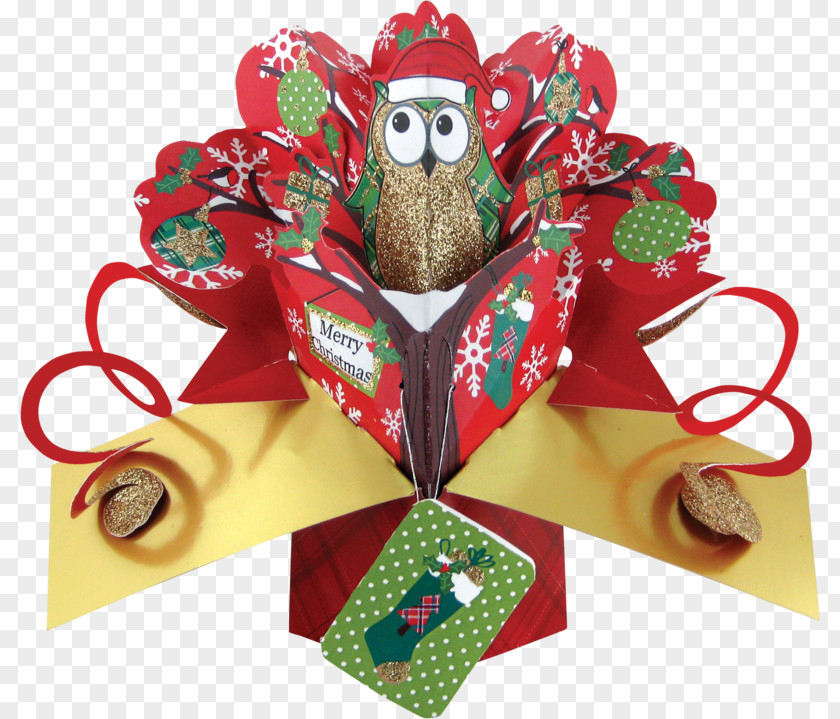 Christmas Ornament Food Gift Baskets Owl Greeting & Note Cards PNG
