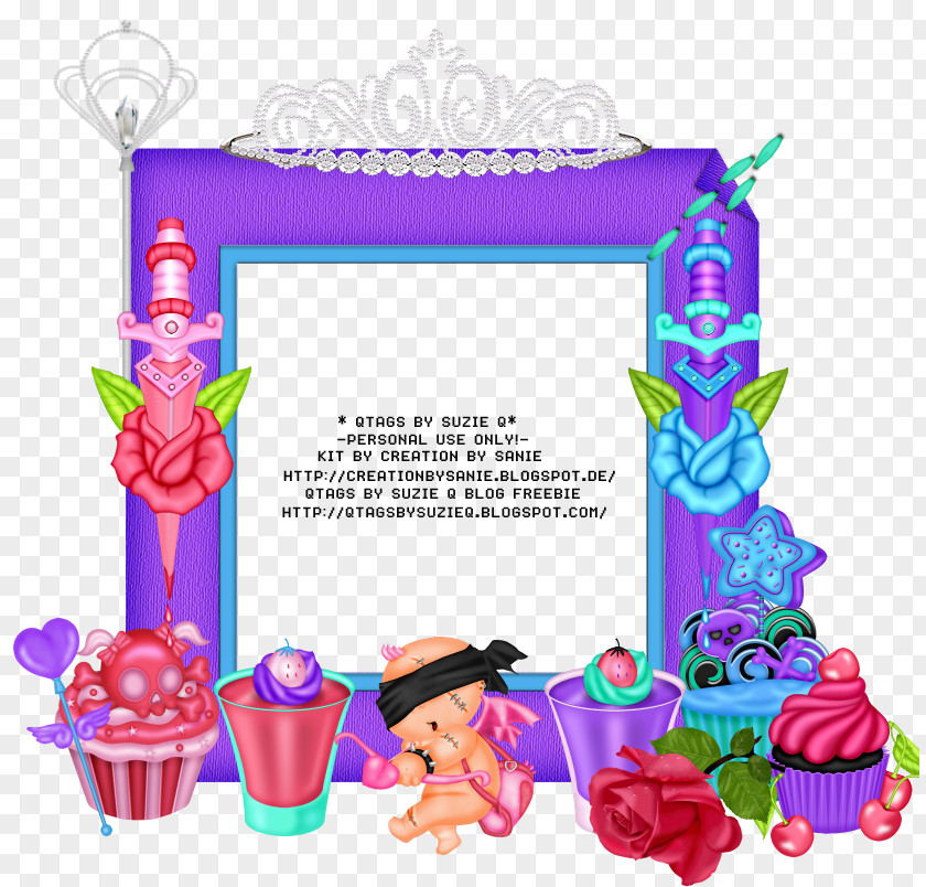 Digital Photo Frame Pink Clip Art PNG