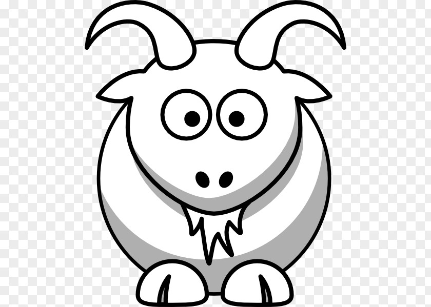 Goat Face Cliparts Coloring Book Cartoon Network Character PNG