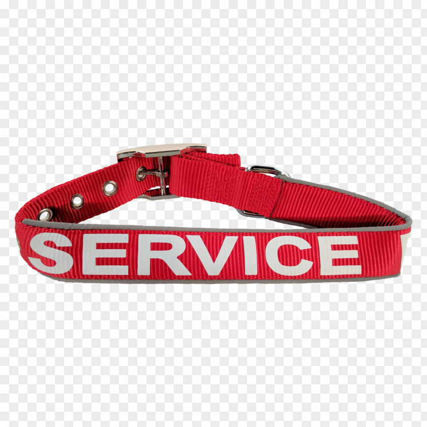 Red Collar Dog Service Animal PNG
