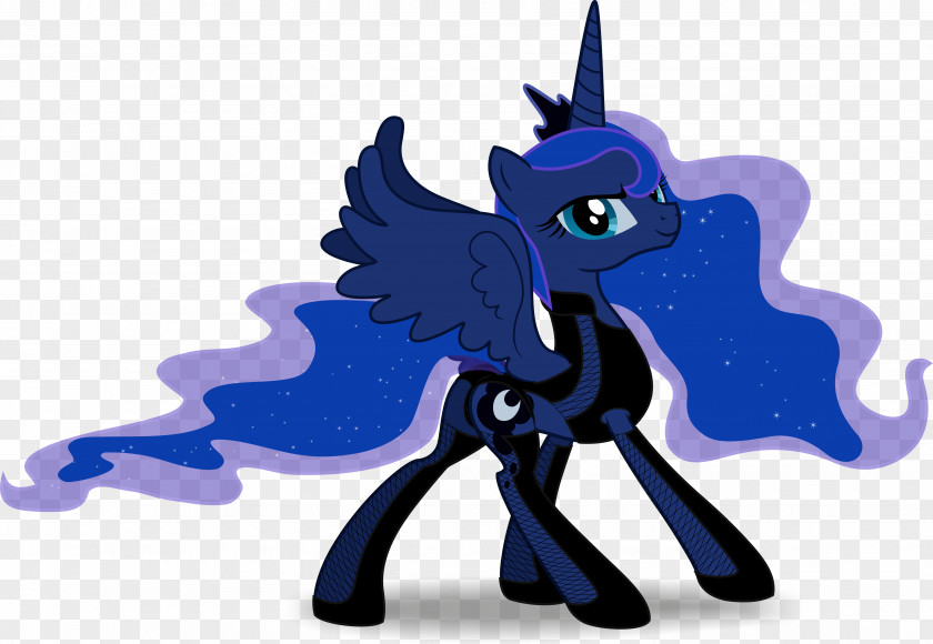 Rule34 Pony Princess Luna Drawing Winged Unicorn PNG