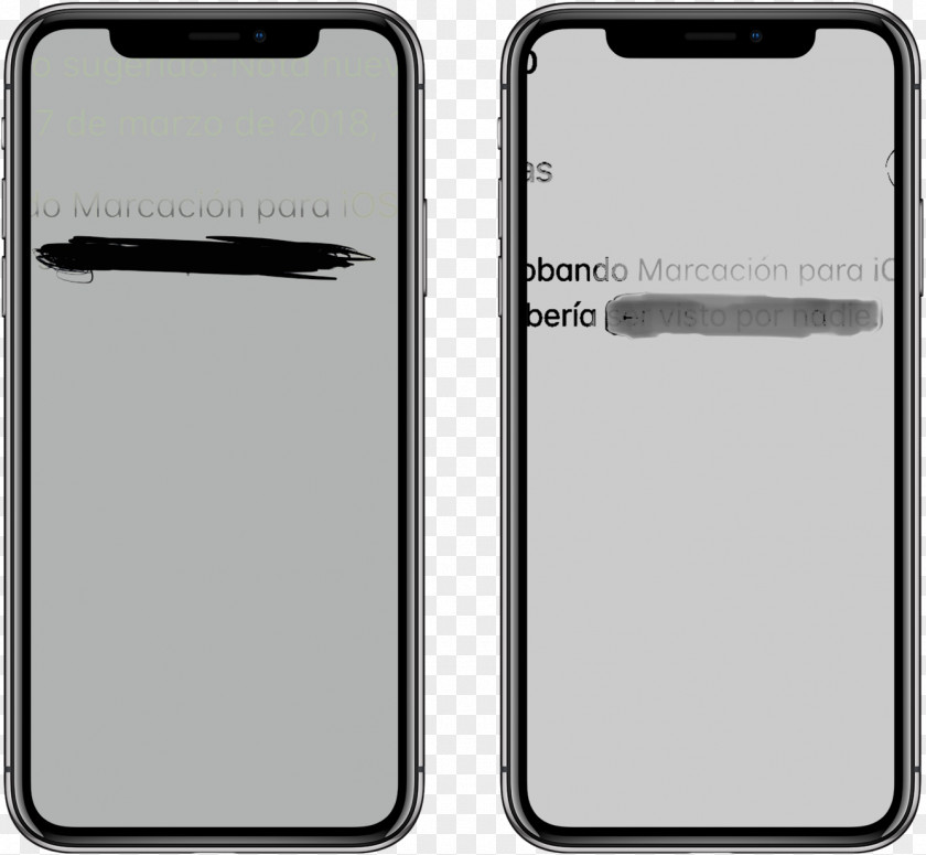 Subrayado IPhone X Apple IOS 11 Retina Display PNG