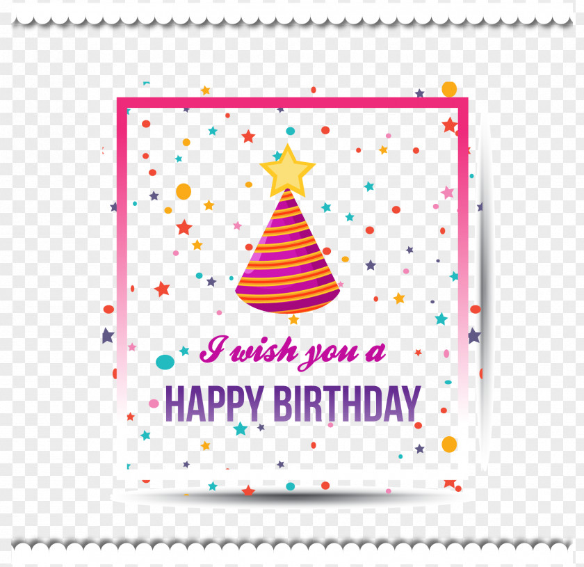Vector Illustration Happy Birthday Decoration To You PNG