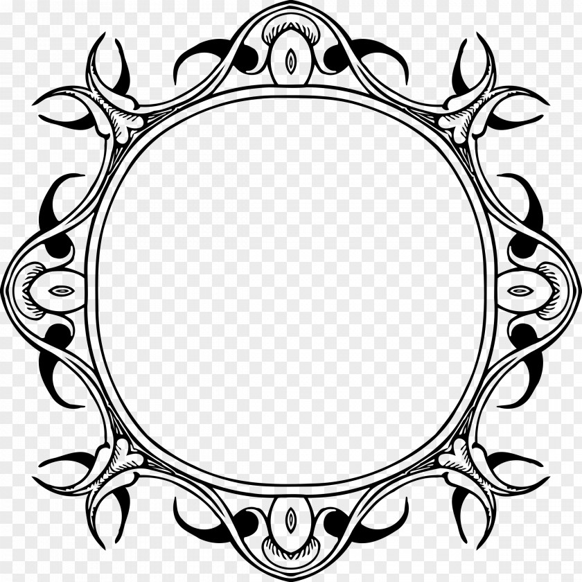 Circle Frame Drawing Clip Art PNG