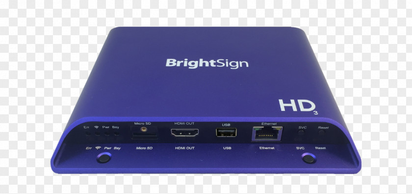 Rochester Institute Of Technology BRIGHTSIGN FULL HD HD1023 BrightSign HD223 Media Player Digital Signs Wireless Router PNG
