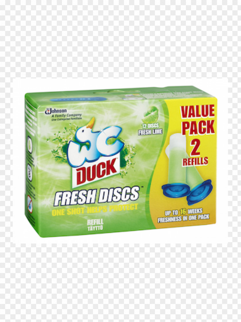 Duck Toilet Detergent Lime PNG