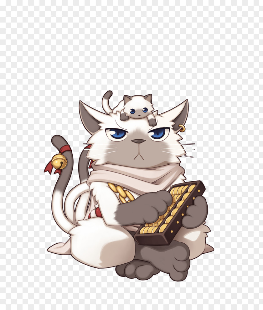 Hand Painted Design Cat Ragnarok Online 雄一郎 Illustration Information Bahamut PNG