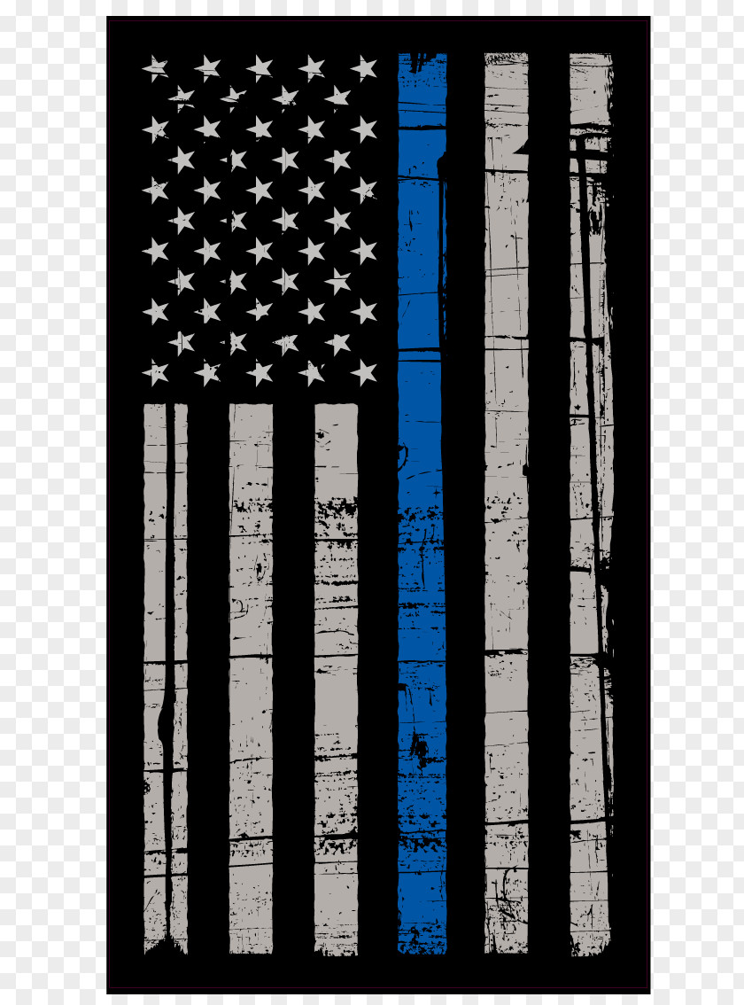 Police Flag Of The United States Thin Blue Line Peace Officers Memorial Day PNG