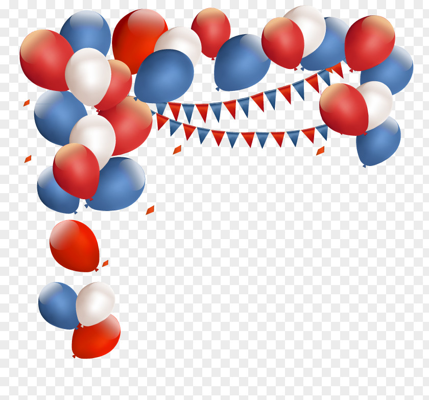 Vector Blue Balloon Euclidean PNG