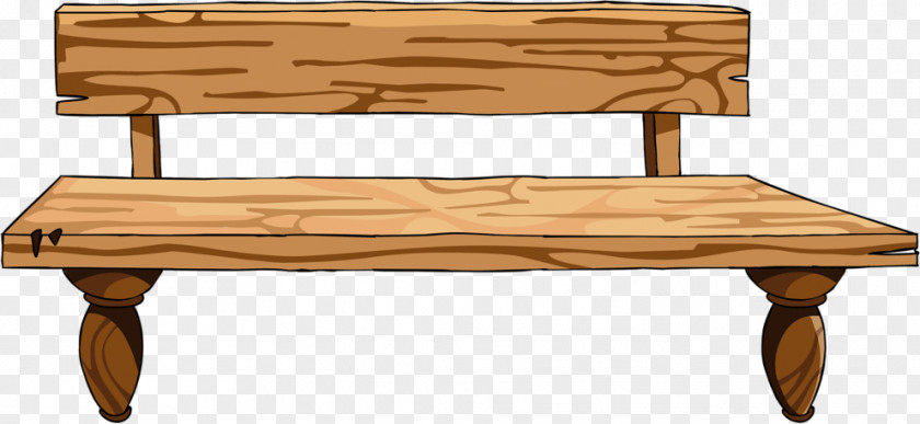 Wood Bench Seat Clip Art PNG